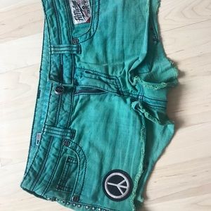 Affliction shorts size 27